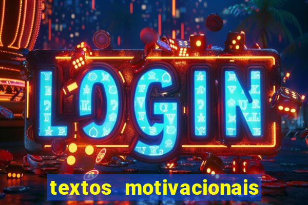 textos motivacionais para equipes